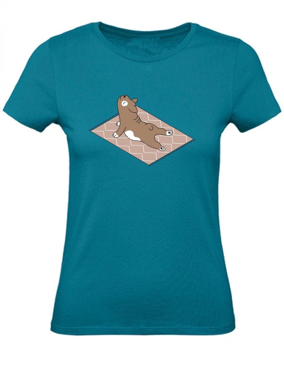Balldiri T-Shirt Damen Yoga Meditation XS bis 2XL - türkis - Balldiri