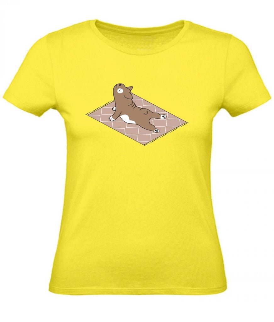 Balldiri T-Shirt Damen Yoga Meditation XS bis 2XL - gelb - Balldiri