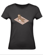 Balldiri T-Shirt Damen Yoga Meditation XS bis 2XL - schwarz - Balldiri
