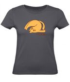 Balldiri T-Shirt Damen Yoga Relax Wellness XS bis 2XL - grau - Balldiri
