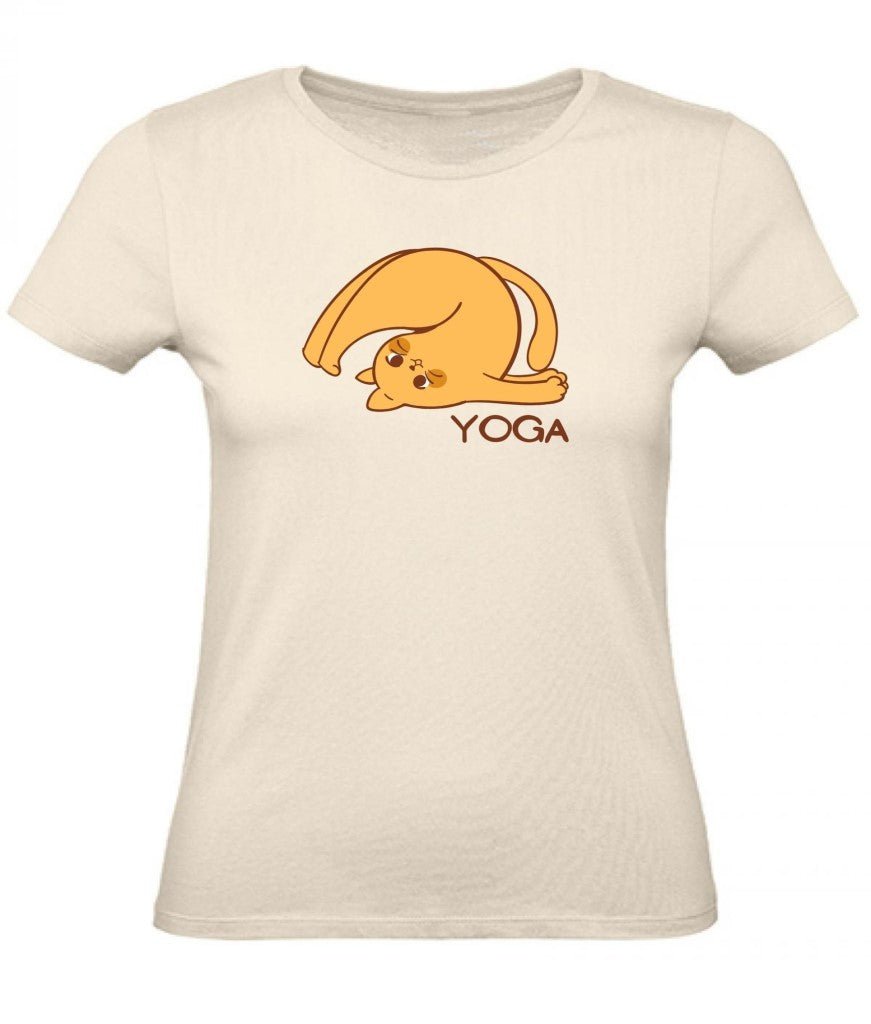 Balldiri T-Shirt Damen Yoga Relax Wellness XS bis 2XL - ecru - Balldiri