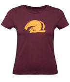 Balldiri T-Shirt Damen Yoga Relax Wellness XS bis 2XL - bordeaux - Balldiri