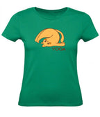 Balldiri T-Shirt Damen Yoga Relax Wellness XS bis 2XL - grün - Balldiri
