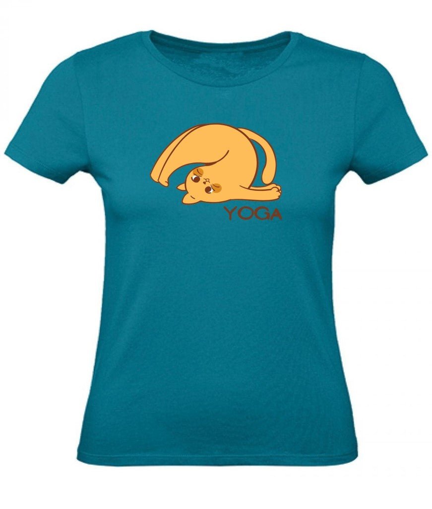Balldiri T-Shirt Damen Yoga Relax Wellness XS bis 2XL - türkis - Balldiri