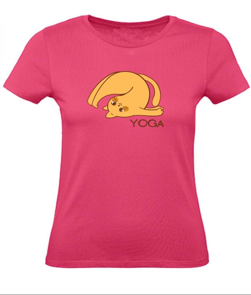 Balldiri T-Shirt Damen Yoga Relax Wellness XS bis 2XL - rosa - Balldiri