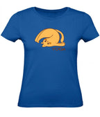 Balldiri T-Shirt Damen Yoga Relax Wellness XS bis 2XL - royalblau - Balldiri