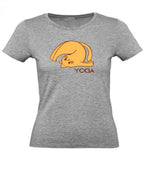 Balldiri T-Shirt Damen Yoga Relax Wellness XS bis 2XL - grau meliert - Balldiri