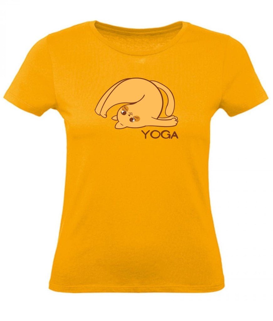 Balldiri T-Shirt Damen Yoga Relax Wellness XS bis 2XL - apricot - Balldiri