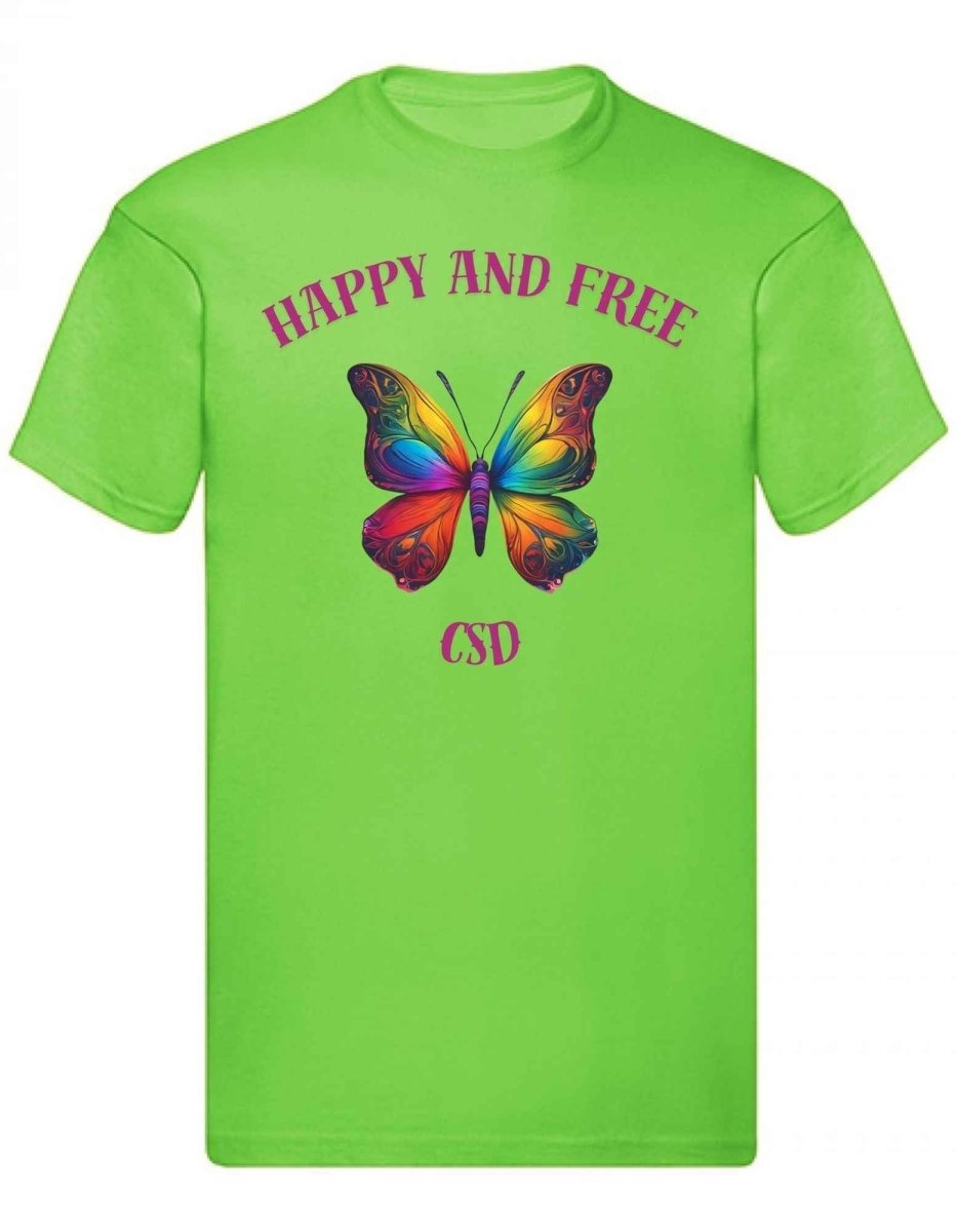 Balldiri T-Shirt Herren CSD LGBTQ S bis 5XL - hellgrün - Balldiri