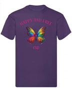 Balldiri T-Shirt Herren CSD LGBTQ S bis 5XL - purple - Balldiri