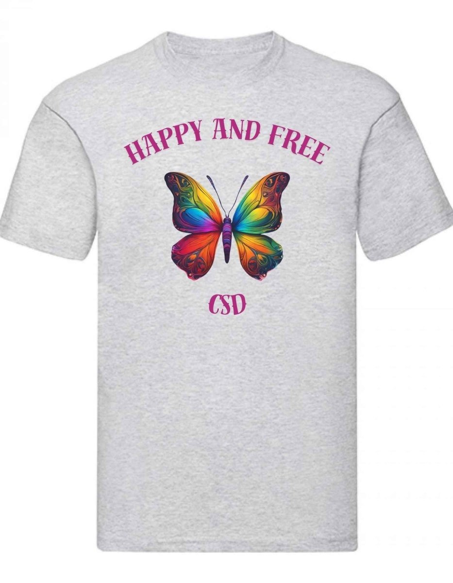 Balldiri T-Shirt Herren CSD LGBTQ S bis 5XL - hellgrau - Balldiri