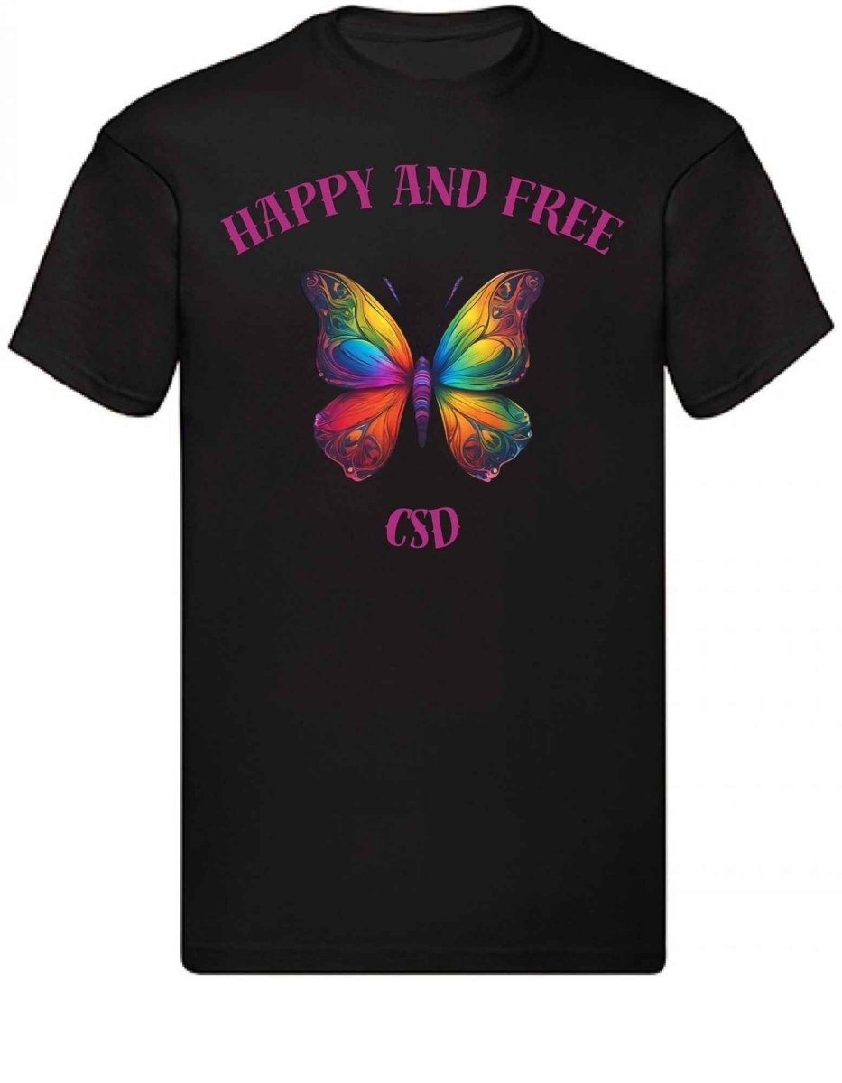 Balldiri T-Shirt Herren CSD LGBTQ S bis 5XL - schwarz - Balldiri