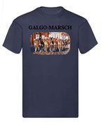 Balldiri T-Shirt Herren Galgo Marsch S bis 5XL - dunkelblau - Balldiri