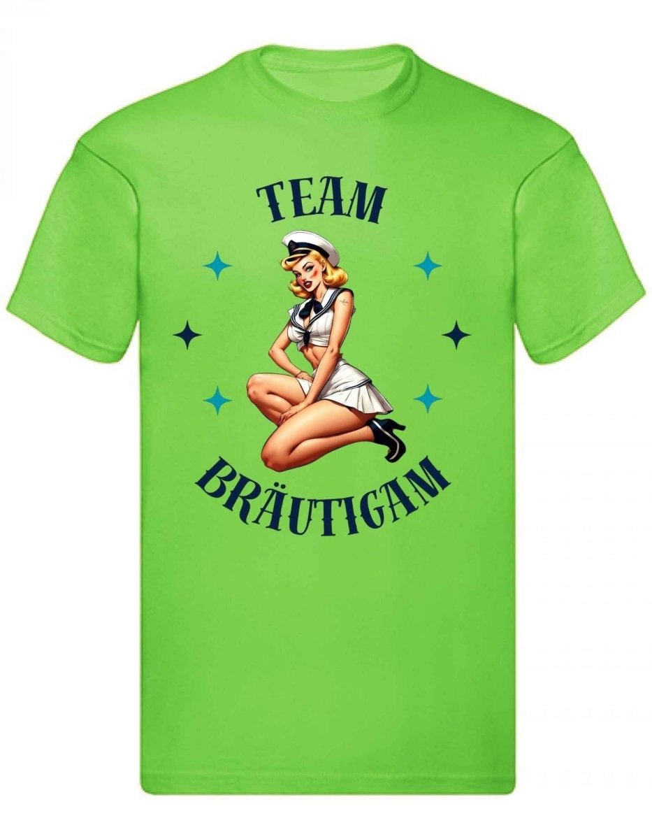 Balldiri T-Shirt Herren Junggesellenabschied S bis 5XL - hellgrün - Balldiri