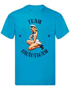 Balldiri T-Shirt Herren Junggesellenabschied S bis 5XL - azurblau - Balldiri