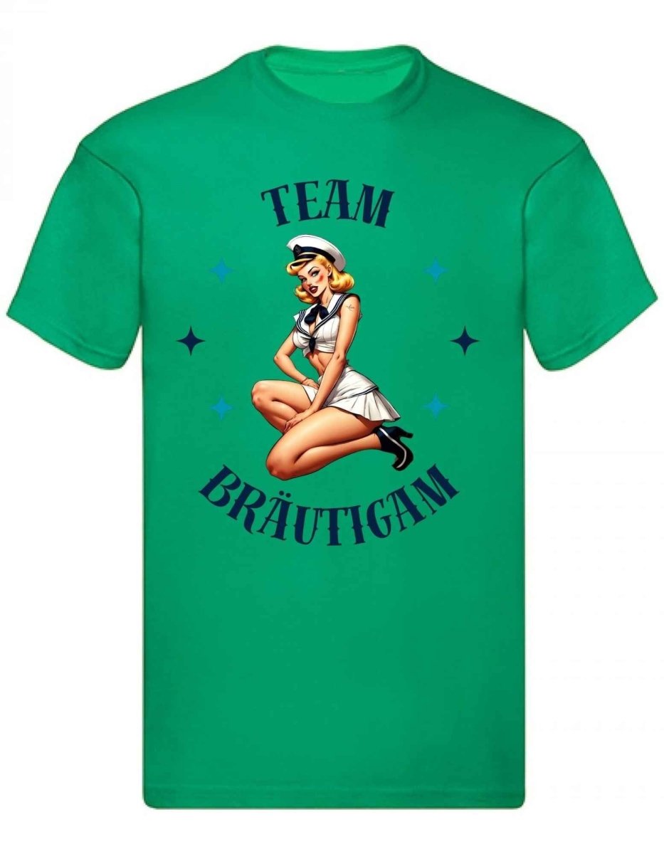 Balldiri T-Shirt Herren Junggesellenabschied S bis 5XL - grün - Balldiri
