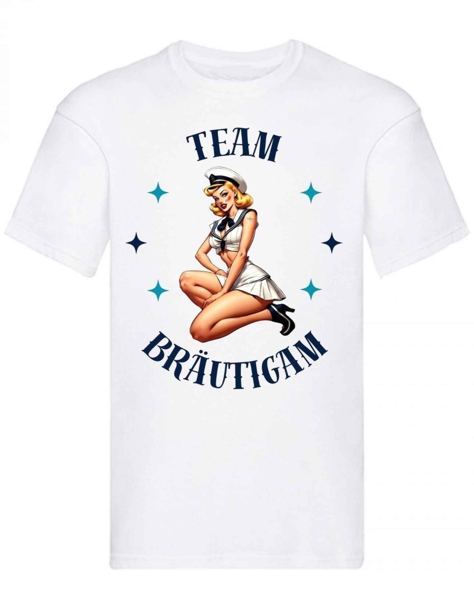 Balldiri T-Shirt Herren Junggesellenabschied S bis 5XL - weiß - Balldiri