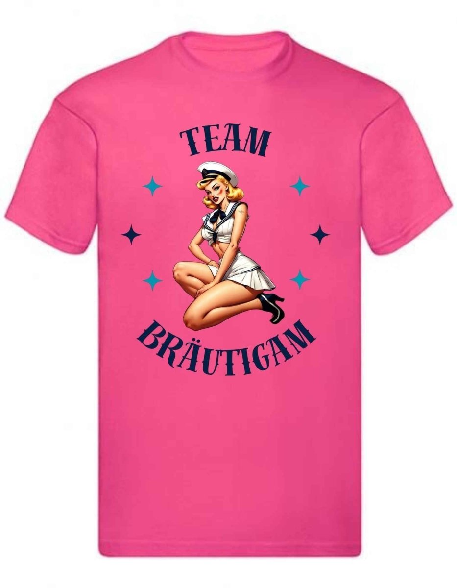 Balldiri T-Shirt Herren Junggesellenabschied S bis 5XL - rosa - Balldiri
