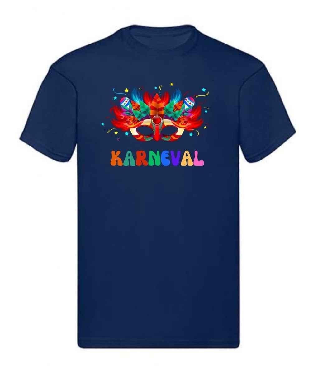 Balldiri T-Shirt Herren Karneval Fasching S bis 5XL - navy - Balldiri