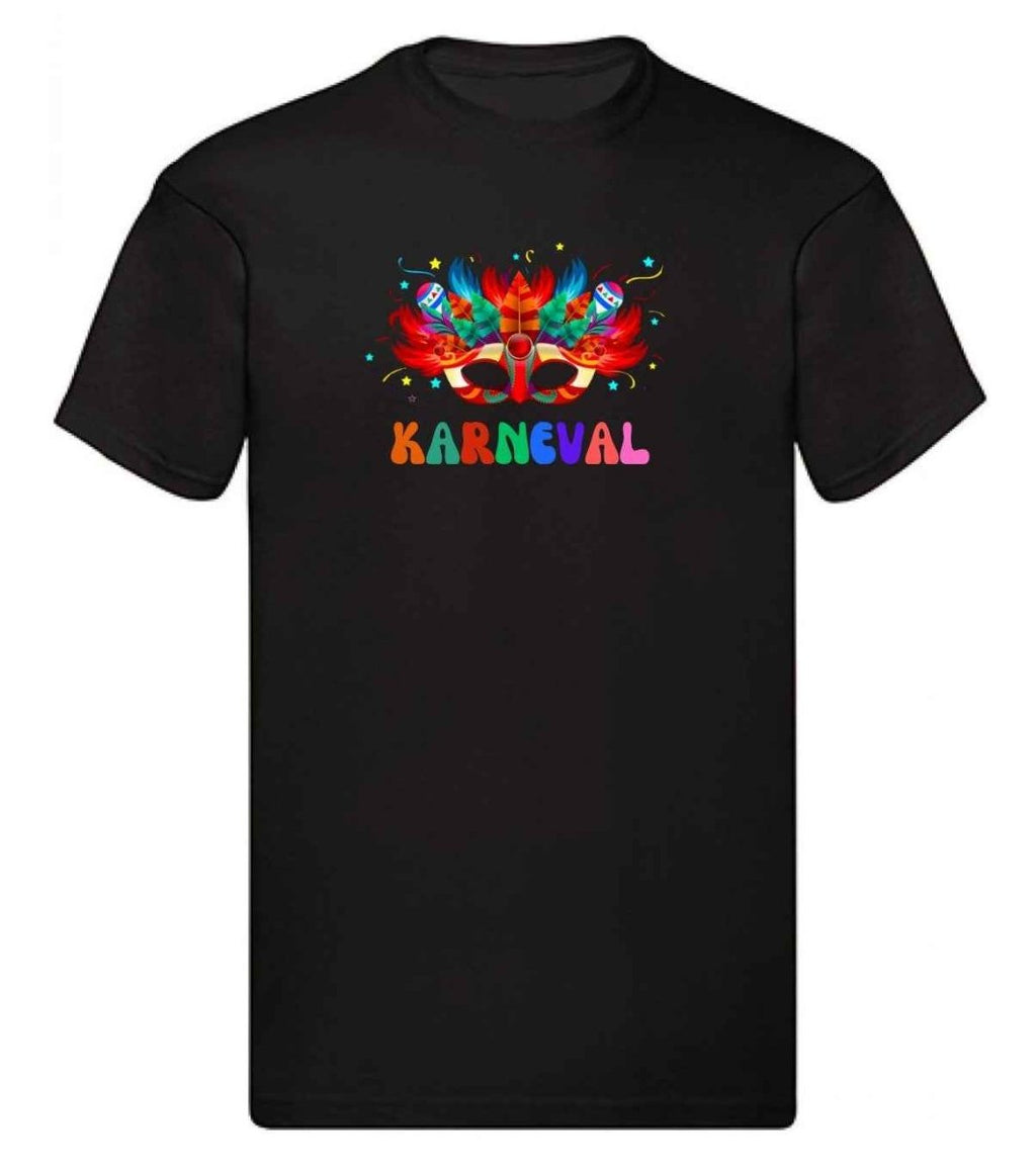 Balldiri T-Shirt Herren Karneval Fasching S bis 5XL - schwarz - Balldiri