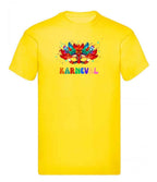 Balldiri T-Shirt Herren Karneval Fasching S bis 5XL - kräftiges gelb - Balldiri