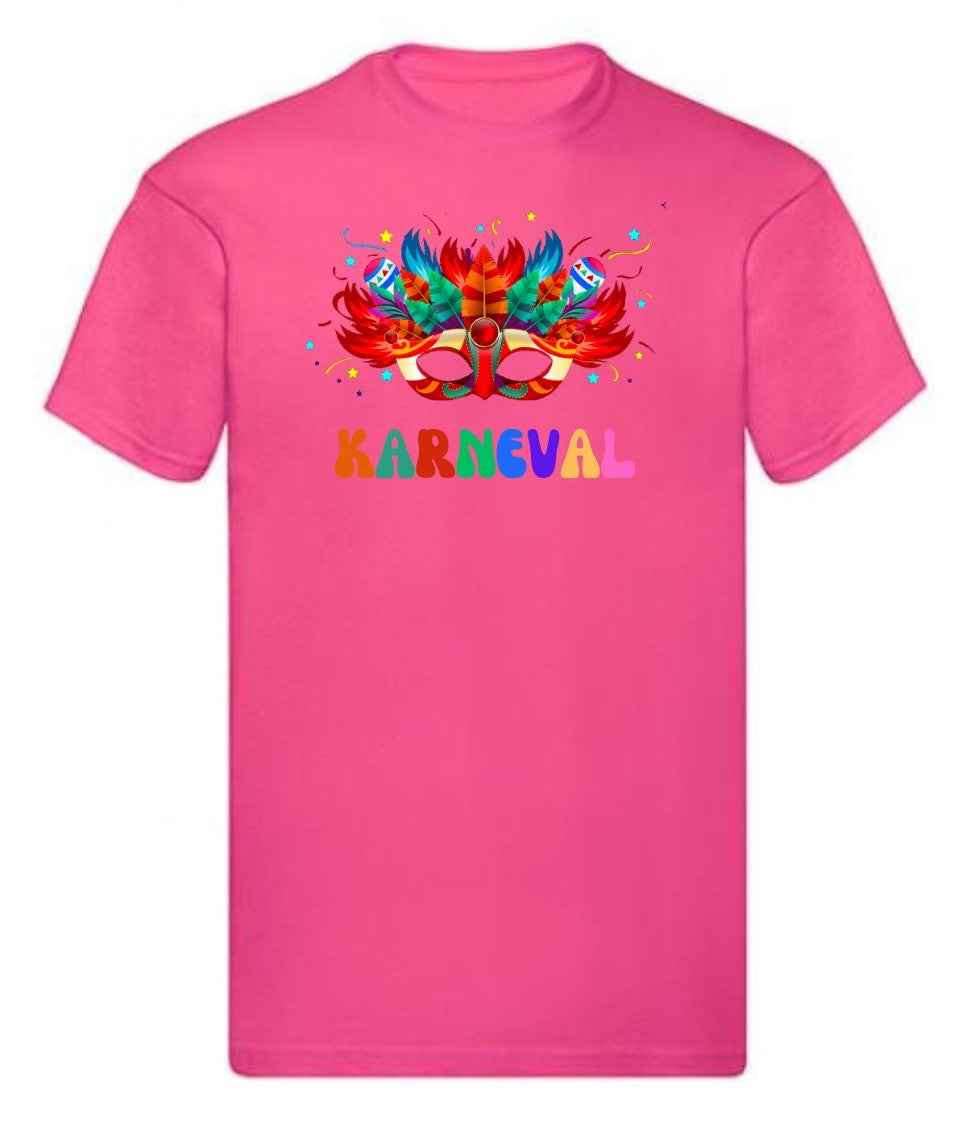 Balldiri T-Shirt Herren Karneval Fasching S bis 5XL - rosa - Balldiri