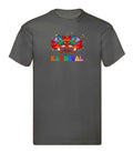 Balldiri T-Shirt Herren Karneval Fasching S bis 5XL - anthrazit - Balldiri
