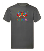 Balldiri T-Shirt Herren Karneval Fasching S bis 5XL - anthrazit - Balldiri