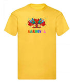 Balldiri T-Shirt Herren Karneval Fasching S bis 5XL - gelb - Balldiri
