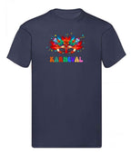 Balldiri T-Shirt Herren Karneval Fasching S bis 5XL - dunkelblau - Balldiri