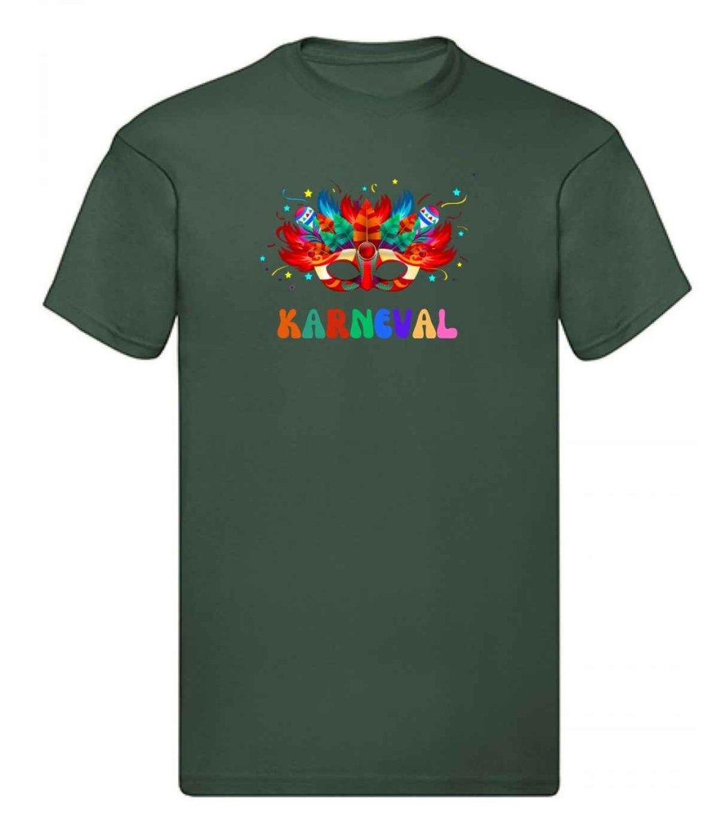 Balldiri T-Shirt Herren Karneval Fasching S bis 5XL - navy grün - Balldiri