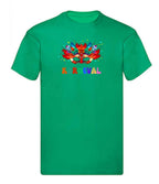 Balldiri T-Shirt Herren Karneval Fasching S bis 5XL - grün - Balldiri