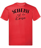 Balldiri T-Shirt Herren mit Spruch S bis 5XL - rot - Balldiri