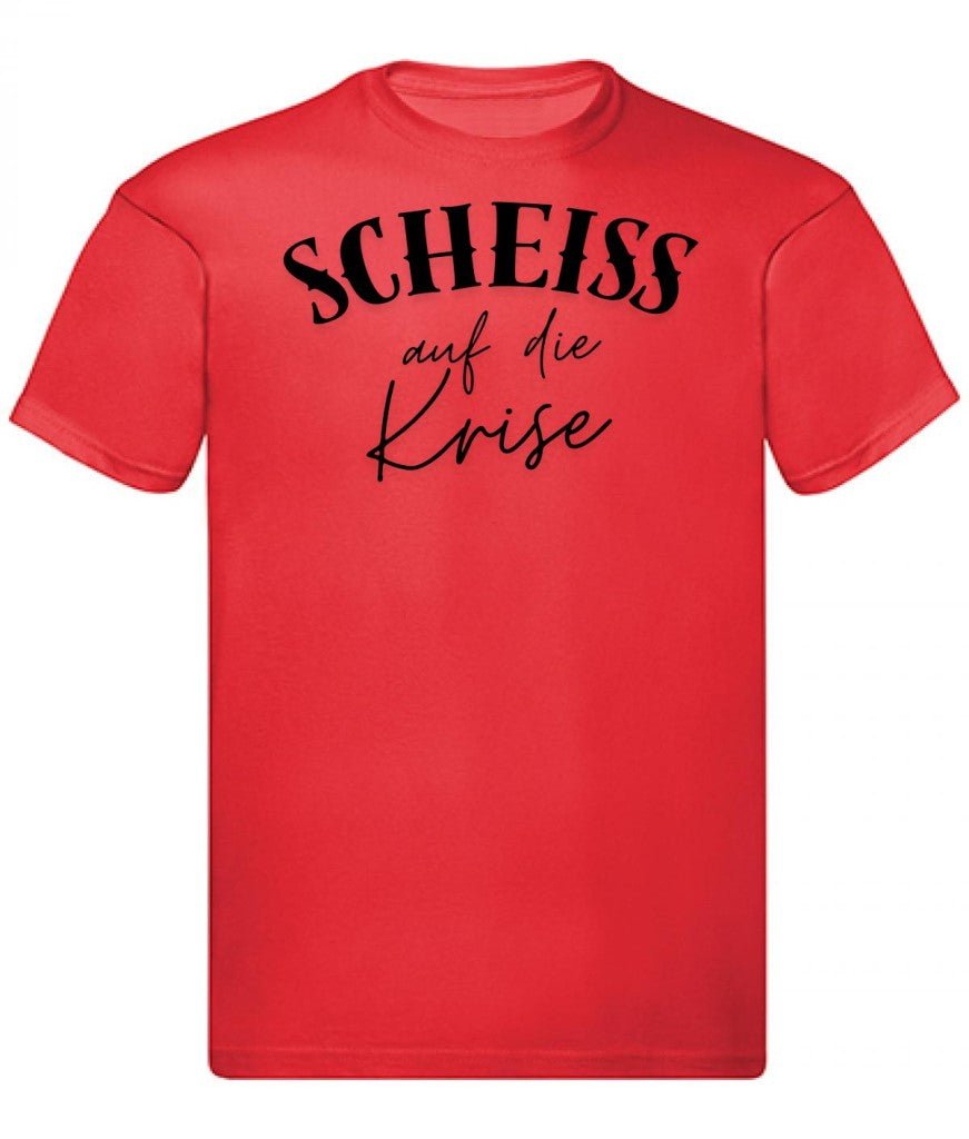 Balldiri T-Shirt Herren mit Spruch S bis 5XL - rot - Balldiri