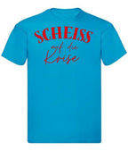Balldiri T-Shirt Herren mit Spruch S bis 5XL - azurblau - Balldiri