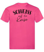 Balldiri T-Shirt Herren mit Spruch S bis 5XL - rosa - Balldiri