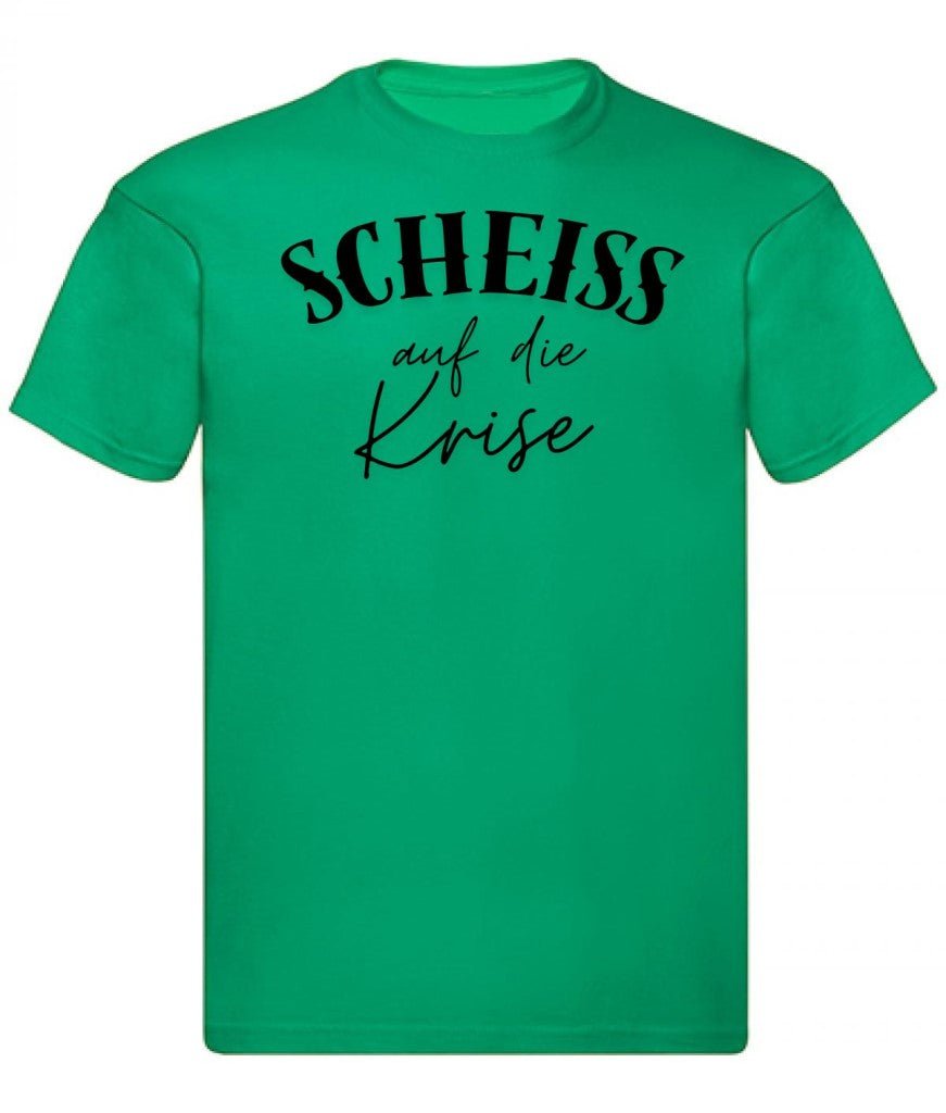 Balldiri T-Shirt Herren mit Spruch S bis 5XL - grün - Balldiri
