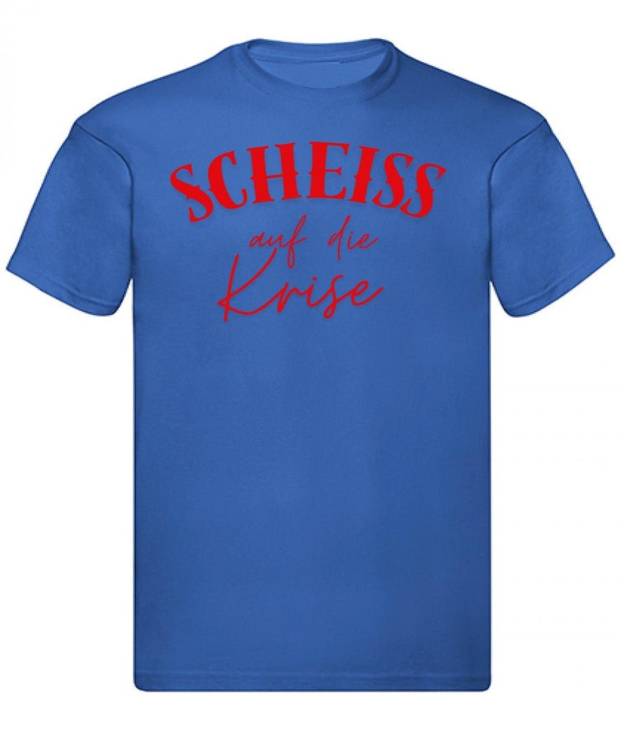 Balldiri T-Shirt Herren mit Spruch S bis 5XL - blau - Balldiri