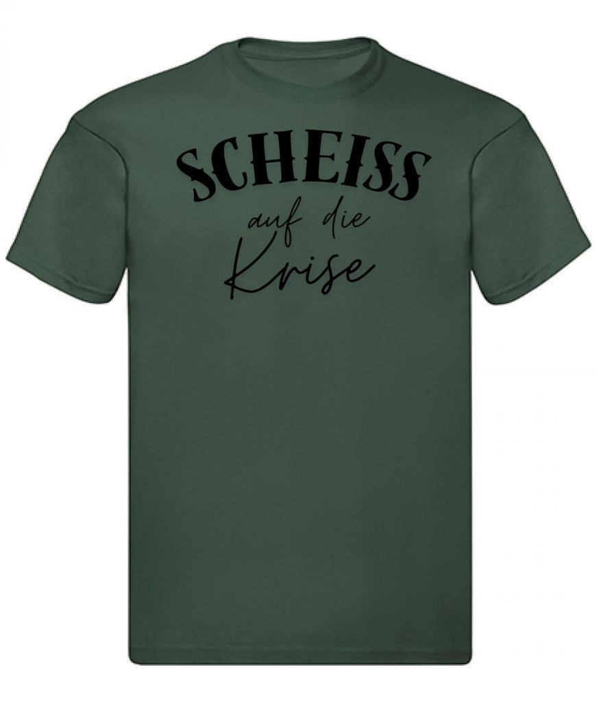 Balldiri T-Shirt Herren mit Spruch S bis 5XL - navy grün - Balldiri