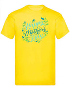 Balldiri T-Shirt Herren Muttertag Geschenk S bis 5XL - kräftiges gelb - Balldiri