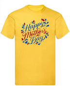 Balldiri T-Shirt Herren Muttertag Geschenk S bis 5XL - gelb - Balldiri