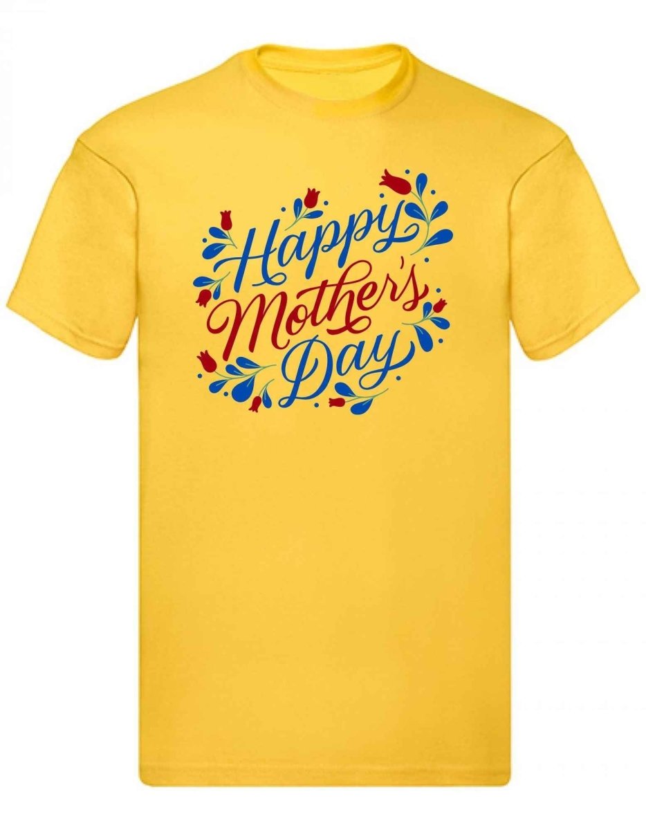Balldiri T-Shirt Herren Muttertag Geschenk S bis 5XL - gelb - Balldiri