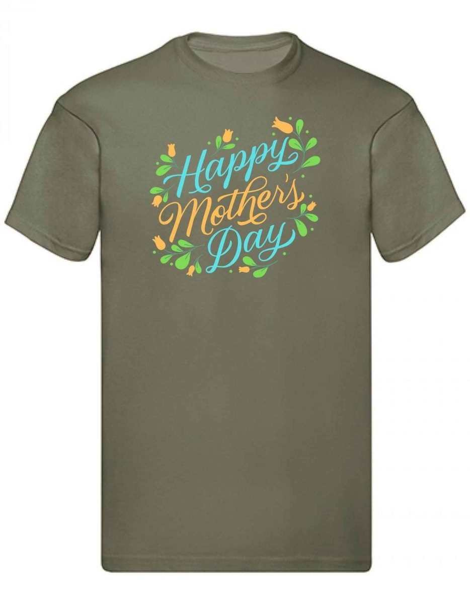 Balldiri T-Shirt Herren Muttertag Geschenk S bis 5XL - olivegrün - Balldiri