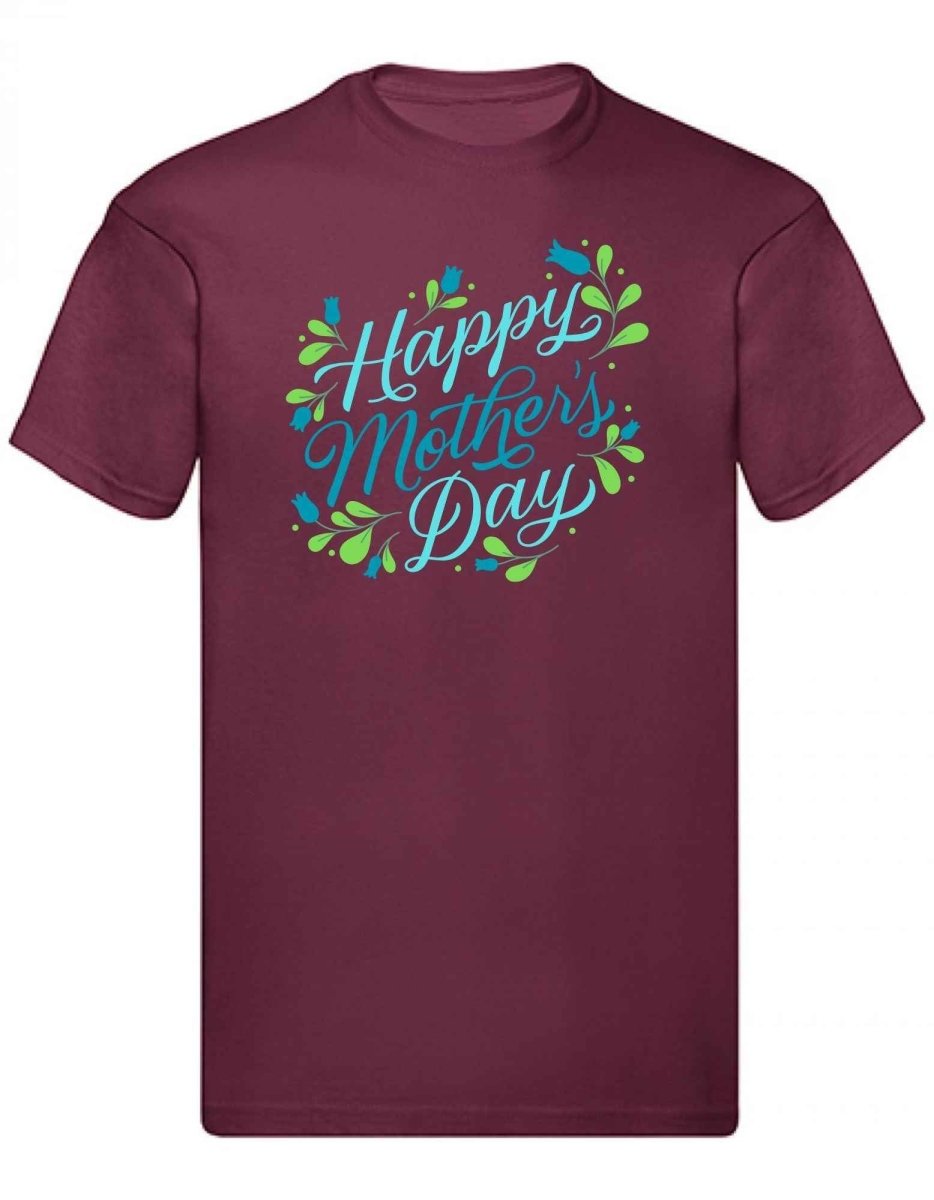 Balldiri T-Shirt Herren Muttertag Geschenk S bis 5XL - bordeaux - Balldiri
