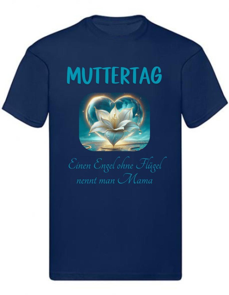 Balldiri T-Shirt Herren Muttertag S bis 5XL - navy - Balldiri
