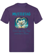 Balldiri T-Shirt Herren Muttertag S bis 5XL - purple - Balldiri