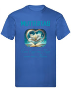 Balldiri T-Shirt Herren Muttertag S bis 5XL - blau - Balldiri