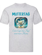 Balldiri T-Shirt Herren Muttertag S bis 5XL - hellgrau - Balldiri
