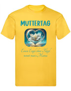 Balldiri T-Shirt Herren Muttertag S bis 5XL - gelb - Balldiri