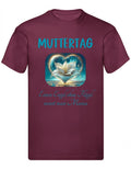 Balldiri T-Shirt Herren Muttertag S bis 5XL - bordeaux - Balldiri